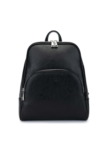 Tamer Tanca Kadın Vegan Siyah Sırt Çantası 1099 200 Bn Cnt Sk24-25 Sıyah Siyah