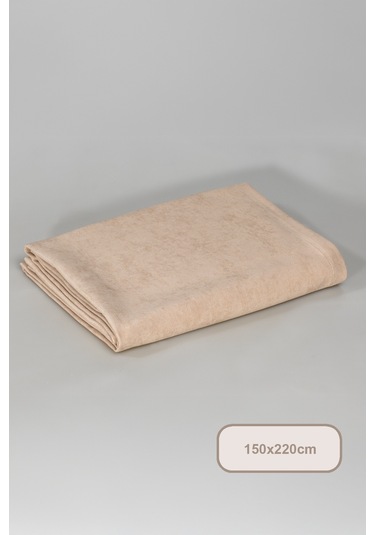Elart Soft Kadife Masa Örtüsü Dikdörtgen 150x220 Cm Vizon Vizon