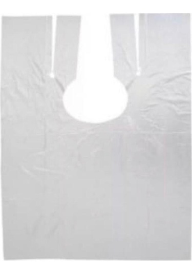 Tek Kullanımlık Berber Kuaför Kesim Önlüğü 100 Adet (Bantlı)