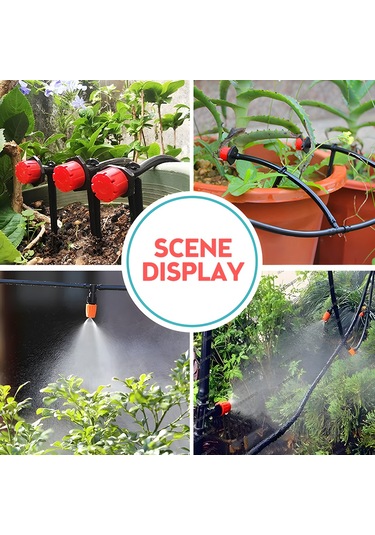 Hallow-bahçe İçin Otomatik Damla Sulama Kitleri 25m/82ft Sera 25m