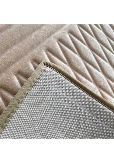 Evaşk Seccade,Diz Ağrıtmayan Kadife Kabartma Kaymaz Namazlık