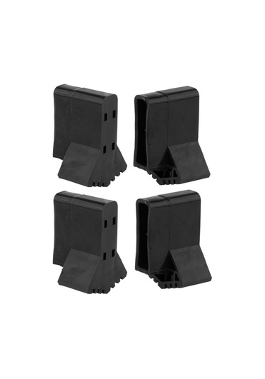 Homyl 4'lü Merdiven Ayakları Tavan Arası Ayağı Siyah