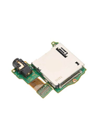 Fosenze Nintendo Switch Konsolu İçin Oyun Kartuşu Slotu Okuyucu Paleti, Kulaklık Jack Portu Tamiri Aksesuarı Metal+abs