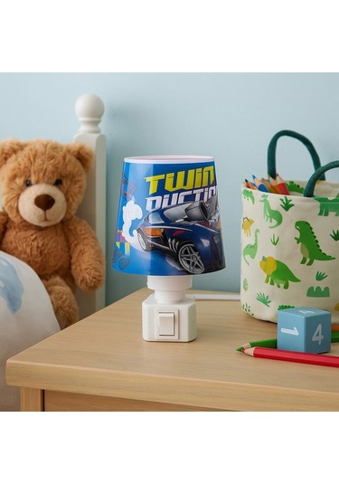 Ykc Hot Wheels Abajur Gece Lambası - Mavi Mavi