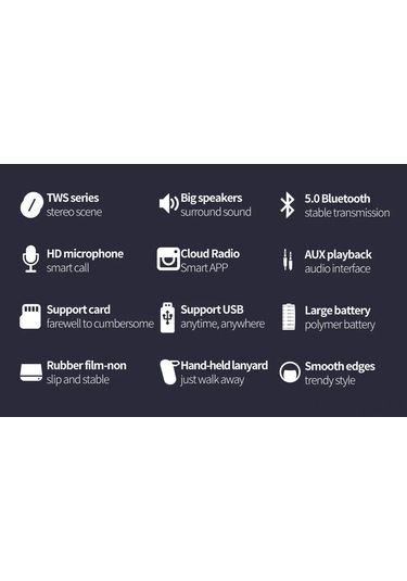 Geeksen Kırmızı Zealot S51 Bluetooth Hoparlör: 10w Hi-fi Stereo, Tws Fonksiyonu, 12 Saat Çalma Süresi, Ipx5 Su Geçirmez, Dışarıda Taşınabilir, Kart Okuyucu