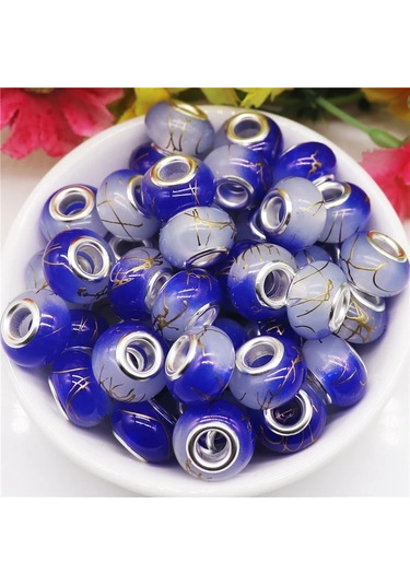 Irisdream 10 Adet Murano Reçine Rondelle Boncuk Bilezik Dıy Takı Yapımısoluk Pembemsi Gri Soluk Pembemsi Gri