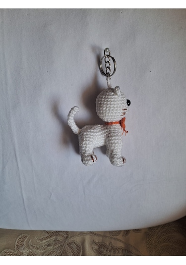 Amigurumi Kedi Anahtarlık