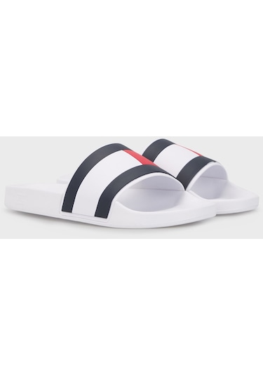 Tommy Hilfiger Erkek Terlik FM0FM04236 YBR BEYAZ Beyaz