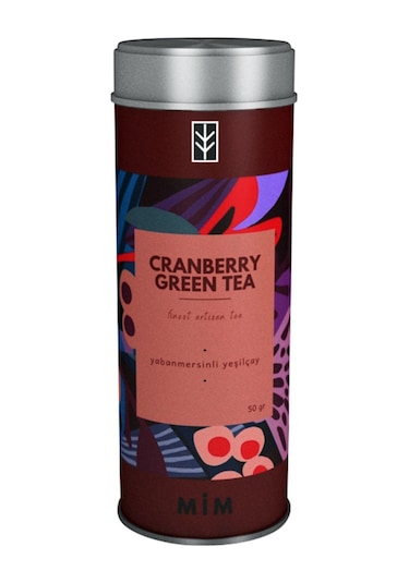Mim Tea Cranberry Green Tea Yabanmersinli Yeşilçay 50 G