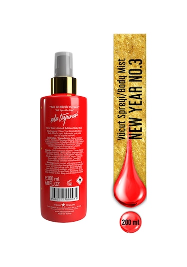 Eda Taşpınar New Year Red Vücut Spreyi 200 ML
