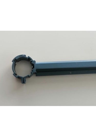 Küpeşte Balkon Çamaşır Kurutma Askılığı 50 mm Boru Tipi Natural ve Antrasit gri Gri