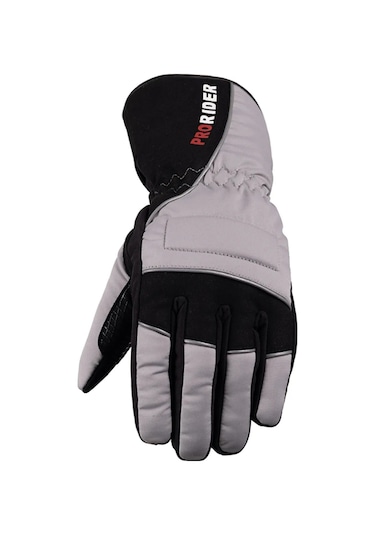 Motosiklet Kışlık Soft Eldiven Hafif Rahat Kumaş Telefon Dokunmatik Motor Eldiveni Grey