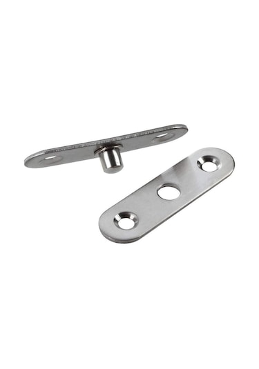 360 Derece Dönebilen D'ye Monte Edilebilen 6 Paslanmaz Çelik Kapı Menteşesi