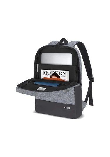Mack MCE-1104 Unicity Eco 15.6" Notebook Sırt Çantası Gri