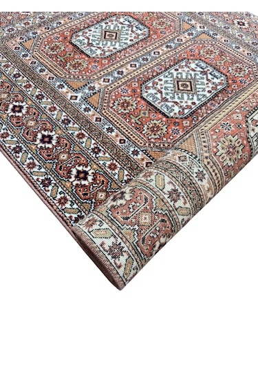 Saray Halı Klasik 412-g 93x192 Az Hatalı Kiremit %100 Yün Halı Kiremit