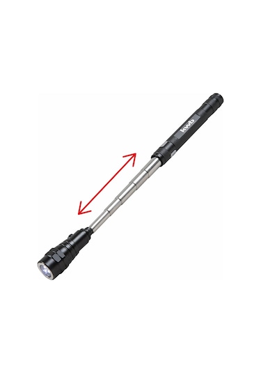Kwb 49954090 Lampe Teleskopik Mıknatıslı Led Fener Siyah