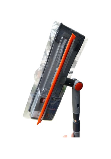 Ecelife Teleskopik Uzatılabilir Cam Ve Yer Mop Paspas Seti Takımı Çeksil Döner Başlıklı - 1 Adet