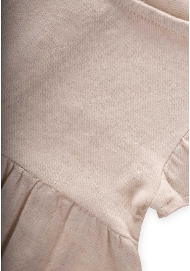 Cigit Keten Tulum 0-3 Yaş Naturel Beyaz