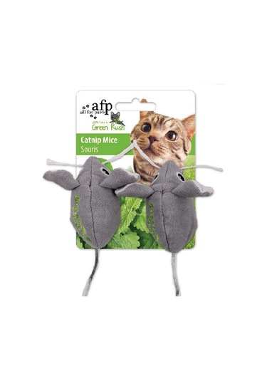 Cosmotex 847922024215 Afp Green Rush - Peluş Catnip Fare Oyuncak
