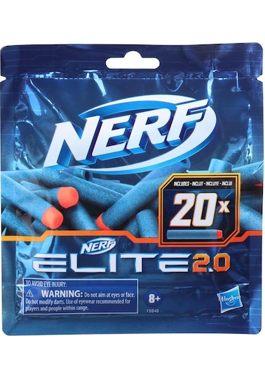 Nerf Elite 2.0 Dark Yedek Paketi 20Li F0040
