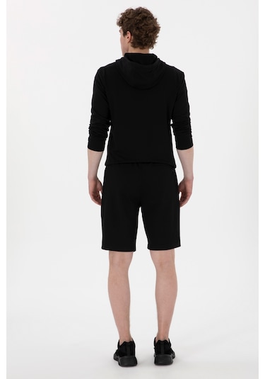 U.S. Polo Assn. Erkek Siyah Örme Şort 50300078-VR046