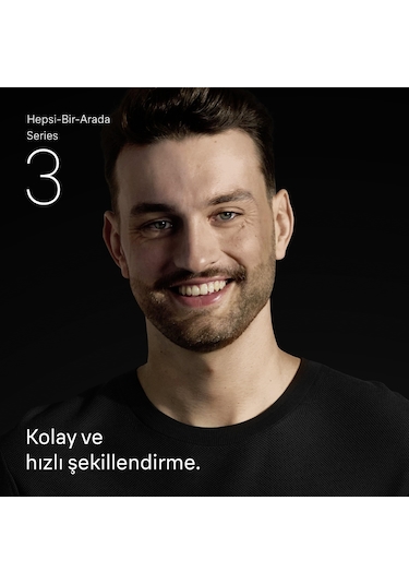 Braun Hepsi Bir Arada Series 3, 8 İ 1 Arada Tıraş Kiti, Keskin Bıçak, 14 Uzunluk, Aıo3540