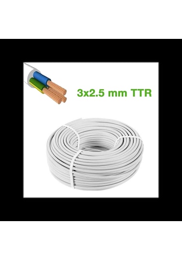 Ttr 3x2.5mm Kablo 100mt Şahan Bfa 4172