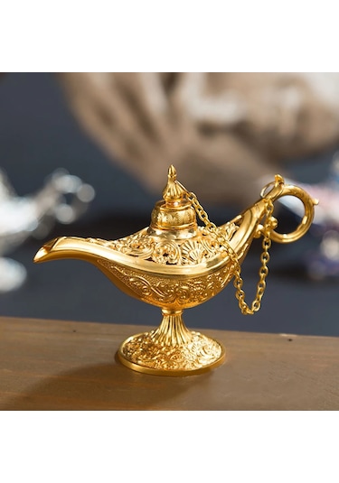 2 Adet Aladdin Lamba Geleneksel Oymak Peri Masalı Sihirli