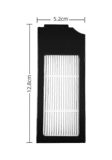 Ecovacs Deebot X1 Omni Turbo İçin 5'li Yedek Hepa Filtresi Wp