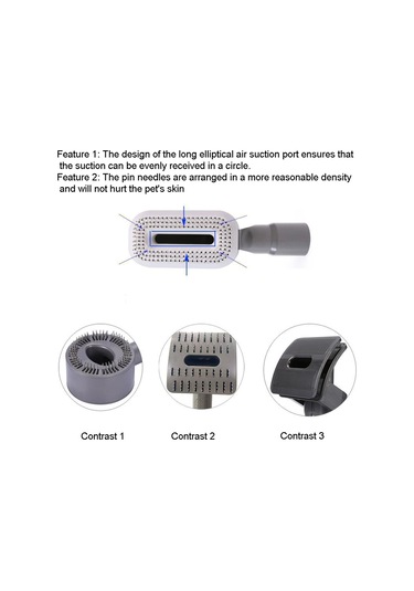 Cbtx V6 V7 V8 V9 Meile Elektrikli Süpürge Pet Tüy Alma Fırçası İçin, Özellik: Köpekbalığı Adaptörü İle