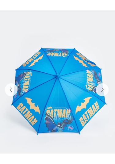 Batman Lisanslı Erkek Çocuk Şemsiye Çok Renkli