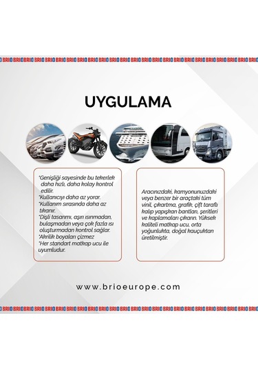 Brio Etiket Serit Folyo Temizlik Silgisi Truck
