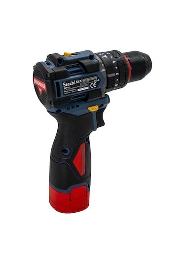 Stechend SX17 2 x 2.0 16V 2.0Ah 50Nm Akülü Kömürsüz Darbeli Matkap