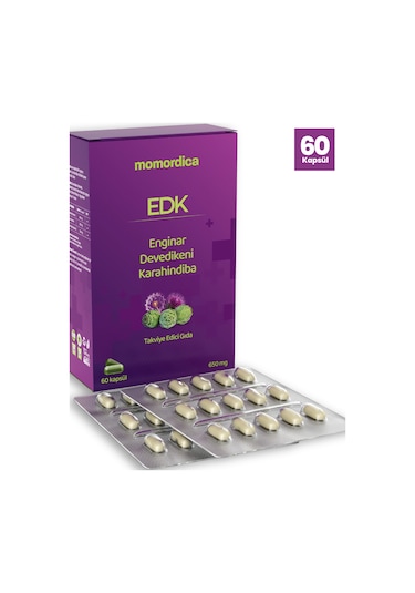 Edk Enginar-devedikeni-karahindiba Kapsül