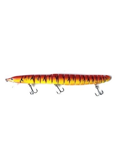 Profisher 15 Eklem Çeneli Yılan Balığı Sert Yapay Yem 34 G 21 CM