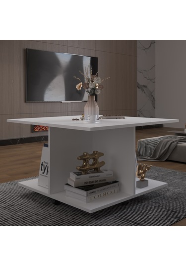 Asra Trend Orta Sehpa - Os002 Beyaz