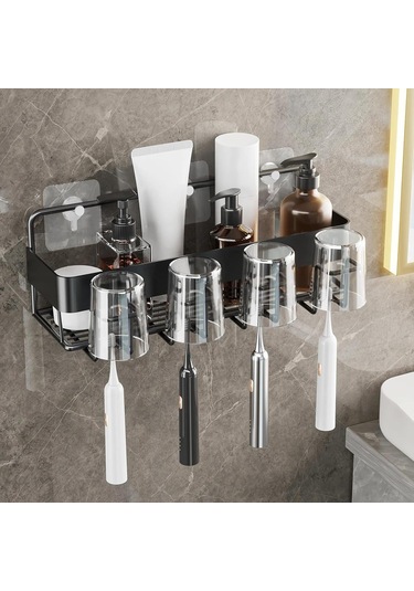 Hombey 30 Adet Akrilik Güçlü İz Olmayan Paspas - 5 Kg Yük Taşıma, Çerçeve/ Anahtar/ Giysi Asma, Çimento/ Ahşap Duvarlar Uyumlu Çok Renkli