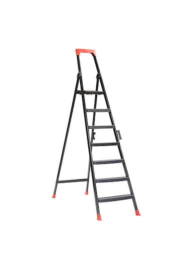 Sanplaza Saraylı Wonder 6+1 Basamaklı Plastik Merdiven 6+1