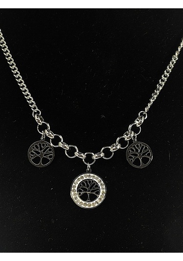 Kadın Çelik Kolye - Kçk5 Çok Renkli