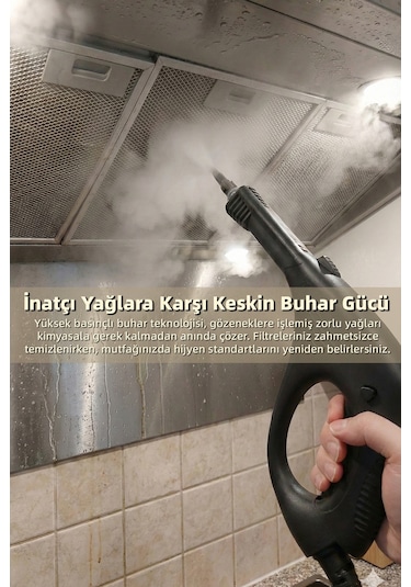 Premier PSC228 Çok Fonksiyonlu Buharlı Temizlik Makinesi