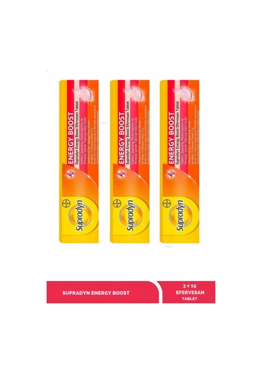 Supradyn Energy Boost 3 x 15 Efervesan Tablet