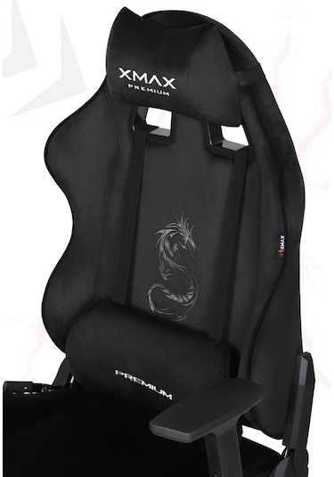 Xmax Rio Balerion Kumaş Oyuncu Koltuğu Siyah