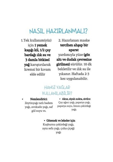 Aktarcınız Yeşil Kil Doğal Yüz Maskesi 1 KG