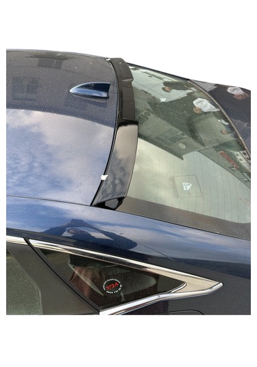 Honda Civic 2022+ Fe1 Cam Üstü Yarasa Spoiler İthal Abs Plastik Pianoblack