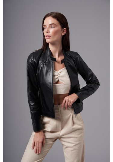 Brigida Siyah Deri Mont 211574 001