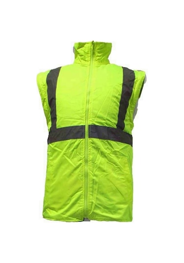 Junıor Jn1003 S 5+1 İçi Çıkmalı Oxford Fosforlu Parka Sarı-Lacivert