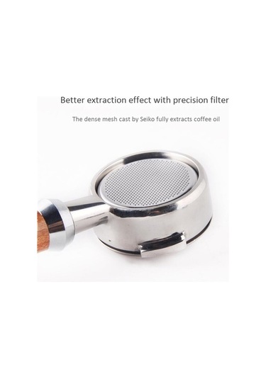 Flybuy 58mm Paslanmaz Çelik Dipsiz Portafilter, Nuova Kahve Makinesi Aksesuarı, Profesyonel Filtre Sepeti