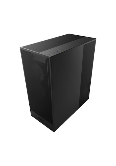 Nzxt H7 Flow 2024 CM-H72FB-R1 RGB Temperli Cam USB 3.2 ATX Mid Tower Kasa