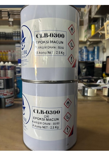 Çelebi Marin Epoksi Filler Dolgu Macunu 5 Kg