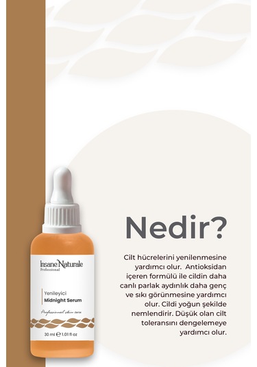 Yenileyici Midnight Serum 30 Ml
